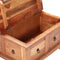 vidaXL - Salontafel - 66x75x35 - cm - massief - acaciahout
