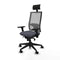 Bureaustoel met hoofdsteun Piqueras y Crespo 3D066N1 Donker grijs