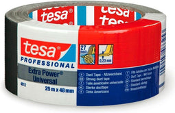 Ducttape TESA Extra Power 4612 Universal Zwart (25 m x 48 mm)