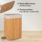 Infinity Goods Bamboe Wasmand - Wassorteerder - 72 Liter - Natuurlijk Bruin
