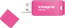 Integral Neon 3.0 - USB3.0 Flash Drive - 64GB - Roze