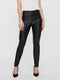 VERO MODA VMGAYA MR PL LEGGING - PU legging - Vegan leather - Zwart