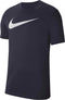 Nike Team Club 20 Swoosh T-Shirt Kinderen - Marine | Maat: 152