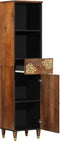 vidaXL - Dressoir - 38x33x160 - cm - Massief - Mango - Hout