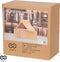 Infinity Goods 30 Houten Kledinghangers - Kleerhanger - Inkeping en Broeklat - Bruin