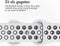 imoshion Sport⁺ bandje - Geschikt voor Apple Watch 1, 2, 3, 4, 5, 6, 7, 8, 9, 10 (42 mm), SE - 38/40/41 mm - Wit - M/L