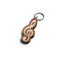 Berben Design Sleutelhanger G-Sleutel - Noten/Esdoorn - 6 x 1.5 x 0.6cm