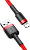 Baseus CALKLF-C09 USB-kabel 2 m USB A Rood