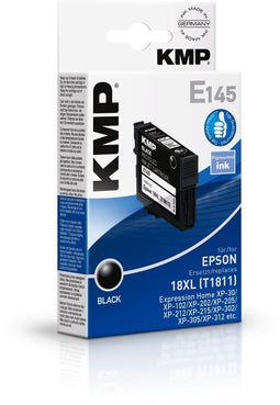 KMP 1622,4001 - Inktcartridge - Compatibel met Epson T1811 - Zwart