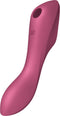 Satisfyer, drukgolfvibrator, Curvy Trinity 3, 17,5 cm, 3 motoren, veelzijdig, drukgolven en trillingen
