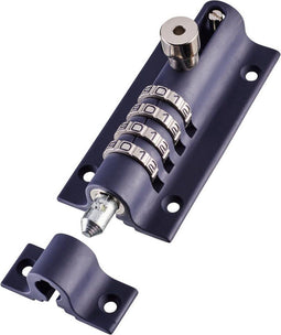 Squire Combi-Bolt 4 - Schuifslot - Cijferslot - Weerbestendig - Donkerblauw