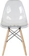 DKD Home Decor - Stoel - Natuurlijk PVC Berken - 50 x 46 x 83,5 cm