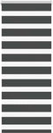 vidaXL - Zebra - rolgordijn - 65x100 - cm - stofbreedte - 60,9 - cm - zwart