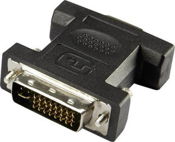 Renkforce RF-4212222 - DVI naar VGA Adapter - Zwart