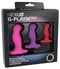 Nexus G-Play Trio - Buttplug set - Kleurrijk