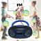 Denver TCL-212BT - Draagbare CD Speler met Bluetooth en FM Radio - Grijs/Blauw