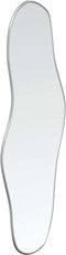 vidaXL - Wandspiegel - 60x25 - cm - zilverkleurig