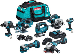 Makita DLX7019TX1 - Combiset - 7 machines in eentas - 18V