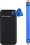 Verbatim Pocket SSD - 1TB - USB 3.2 Gen2 10Gb/s - Blauw Zwart