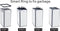 Butterfly-prullenbak met infraroodsensor (inhoud: 70 L)
