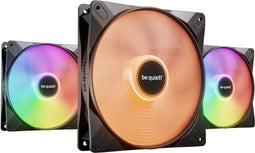be quiet! Light Wings LX - 140mm PWM ventilator - 1800 RPM ARGB - Zwart (3x)