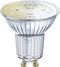 LEDVANCE LED reflectorlamp - Lampvoet: GU1- - Warm wit - 27-- K - 5 W - mat - SMART+ Spot GU1- Dimmable