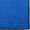 vidaXL - Deurmat - Wasbaar - Blauw - 120x250 - cm