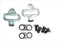 Shimano Schoenplaatjes Spd Zilver Sh55/sh56 Set