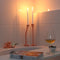 Jasmin Djerzic - Kandelaar Long Legs - set van 2 - incl. 2 kaarsen - rosé goud