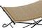 Kruk DKD Home Decor Zwart Metaal Lichtbruin Rotan (94 x 49 x 44 cm)
