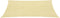 vidaXL - Zonnezeil - 7 x 7 m - HDPE - Beige