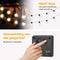 Happy Goods Solar Tuinverlichting - 20 LED Lichtsnoer Buiten - 3 m Verlicht + 2 m Snoer - Waterbestendig