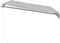 vidaXL - Luifel - handmatig - uittrekbaar - 300x250 - cm - antraciet - en - wit