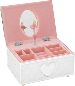 Zilverstad Sieradendoos - Ballerina met muziekdoos - Melodie "Für Elise" - Verzilverd