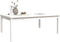vidaXL Tuintafel 121x82,5x45 cm massief grenenhout wit