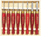 Holzmann HM8TLG 8-delig micro beitelset - Met opbergkist