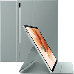Samsung EF-BT730PGEGEU - Hoes - Samsung Tab S7+/S7+ FE - 12.4 inch - Lichtgroen
