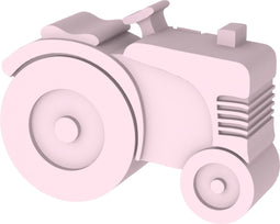Blafre Lunchbox/Brooddoos Tractor met 2 compartimenten - Roze