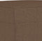 vidaXL - Voetenbank - 70x55x41 - cm - stof - bruin
