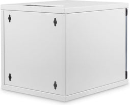 Digitus DN-10-06U-4 - Wandpatchkast 10 inch 6 HE - Robuuste staalconstructie Grijs (RAL 7035)