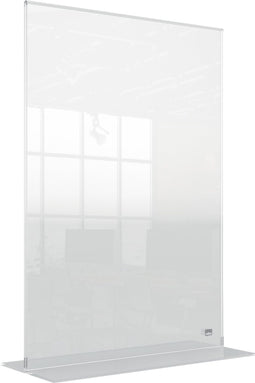 Nobo Premium Plus A3 Vrijstaand Posterframe/Informatiebord - Dubbelzijdig - Transparant Acryl