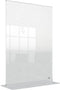 Nobo Premium Plus A3 Vrijstaand Posterframe/Informatiebord - Dubbelzijdig - Transparant Acryl