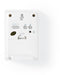 Nedis DOORB212WT - Draadloze Deurbelset - Ontvanger met batterijvoeding - Wit