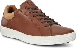 ECCO Soft 7 - Heren Sneakers - Maat 45 - Cognac