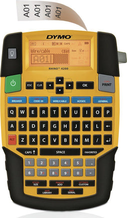 DYMO Rhino 4200 - Labelprinter - QWERTY toetsenbord labels tot 19 mm breed