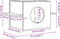 vidaXL - Kattenhuis - 51x35x30 - cm - massief - grenenhout