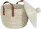 Basket spelset DKD Home Decor Natuurlijk Lichtbruin Polyurethaan Zeegras 42 x 42 x 45 cm