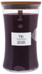 WoodWick Hourglass Large Geurkaars - Black Cherry - 130 branduren