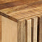 vidaXL - Dressoir - 60x34x75 - cm - massief - ruw - mangohout