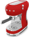 Smeg ECF02RDEU - Espressomachine - 15 bar - Rood
